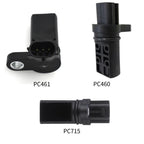 2X Camshaft Position Sensor + 1X Crankshaft Position Sensor for Nissan Frontier (2005–2023)