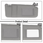 Right Sun Visor for Toyota Camry (2007-2011) Gray Color