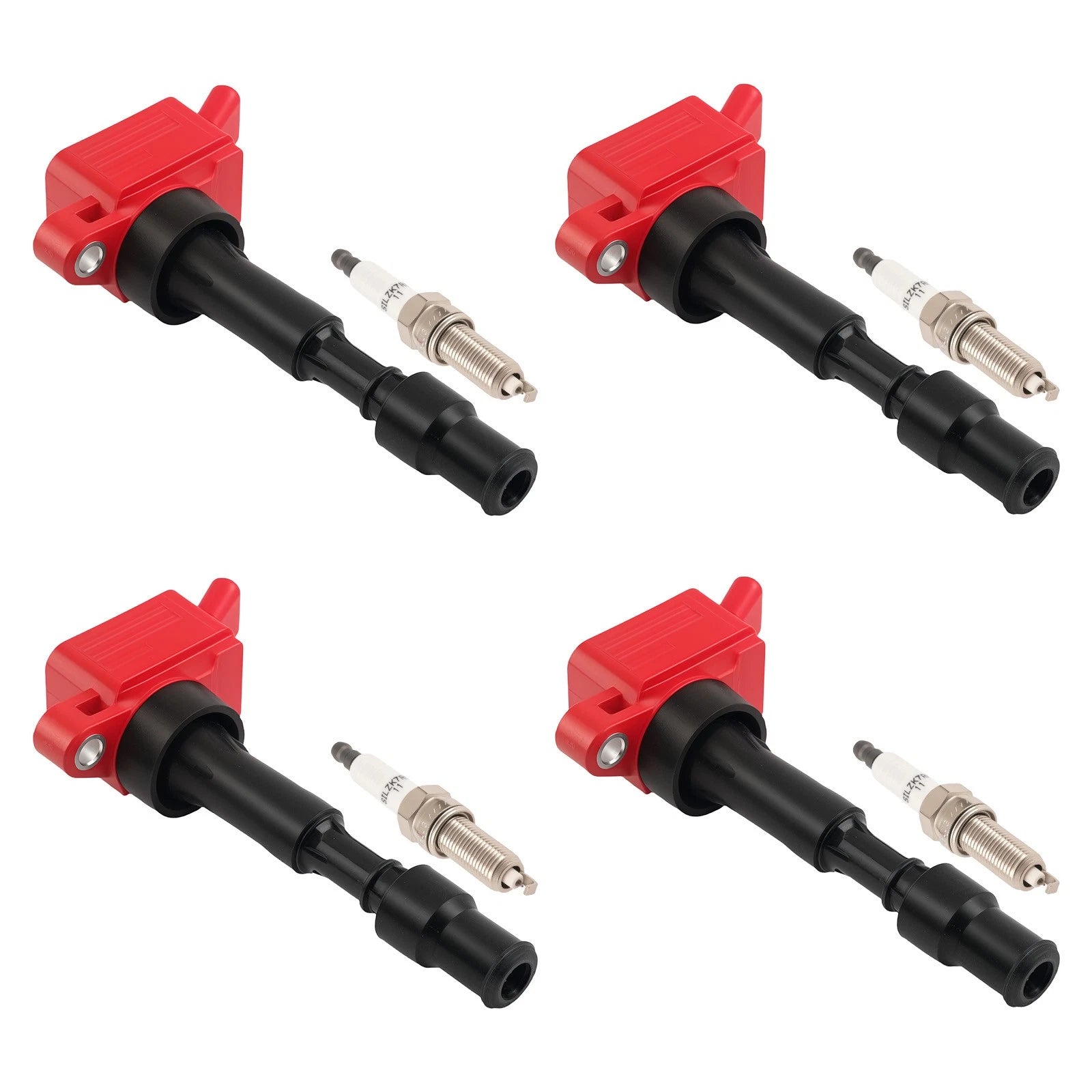 Ignition Coils & Spark Plugs 4pcs for Kia Forte Koup (2017–2017)