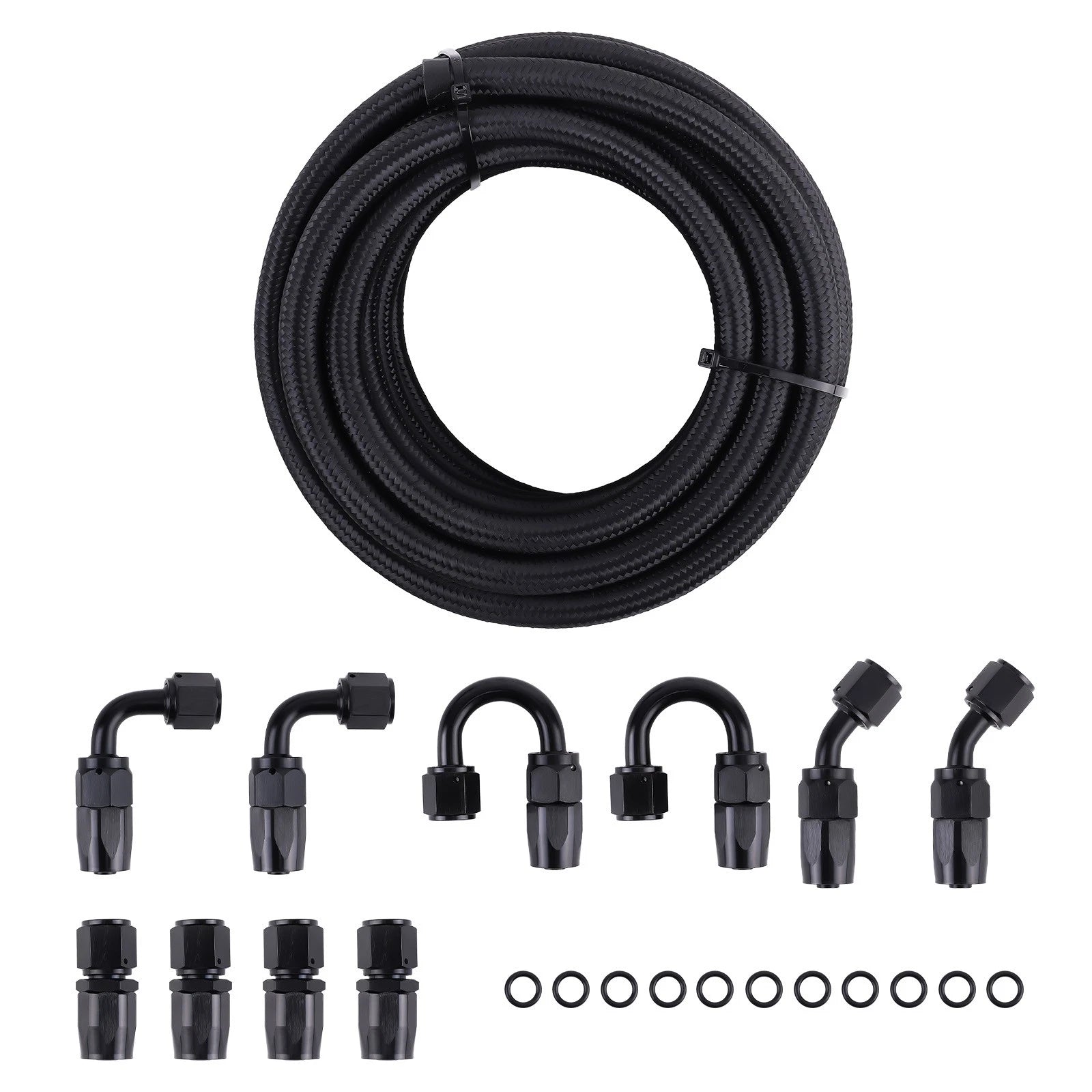 Fuel Line Hose Kit for Universal Applications (6AN/8AN/10AN)