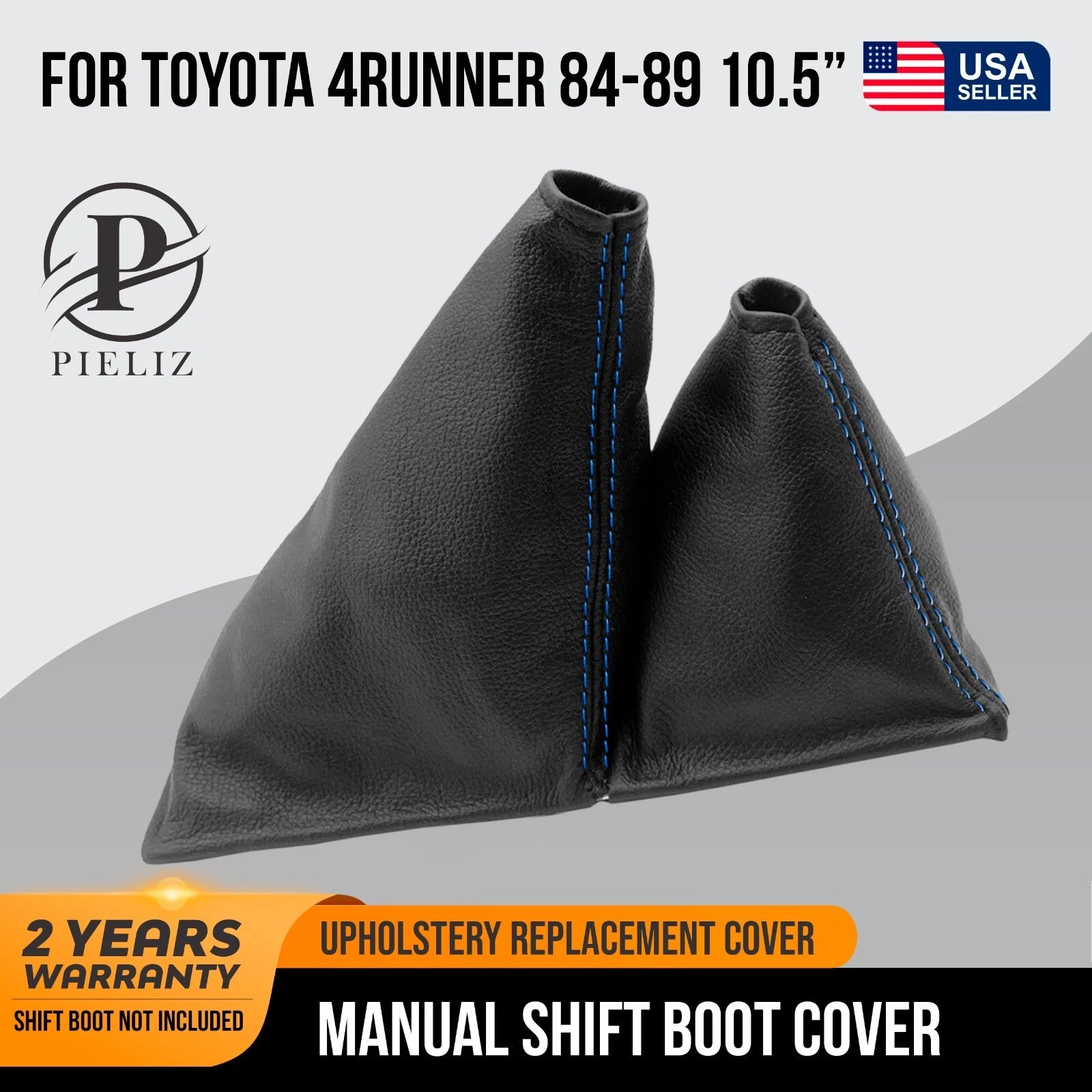 Manual Shift Boot for Toyota 4Runner 1984–1989 Blue Stitch 10.5"