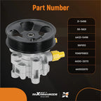 Power Steering Pump & Pulley for Lexus ES350, Toyota Avalon (2005-2012)