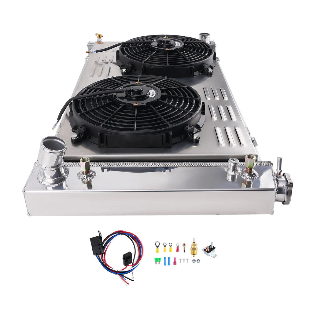 3 Row Radiator Shroud Fan for Chevy C/K Series GMC Van (1967–1979) DPI369 Aluminum