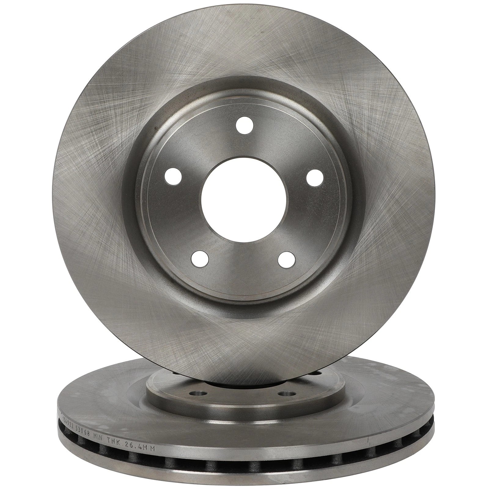 2X Front Brake Rotors for Chrysler Town & Country (2012–2016)