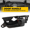 Interior Door Handle for Hyundai Sonata (2008–2010) Front Right Gloss Black