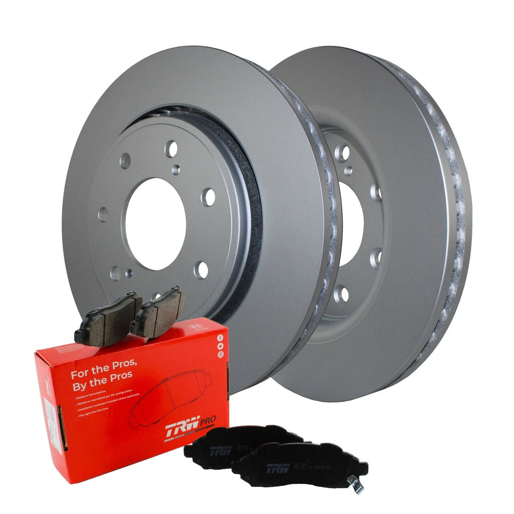 Front Brake Kit 350mm Disc Rotors TRW Pro Ceramic Pads for Ford F-150 (2015–2023)