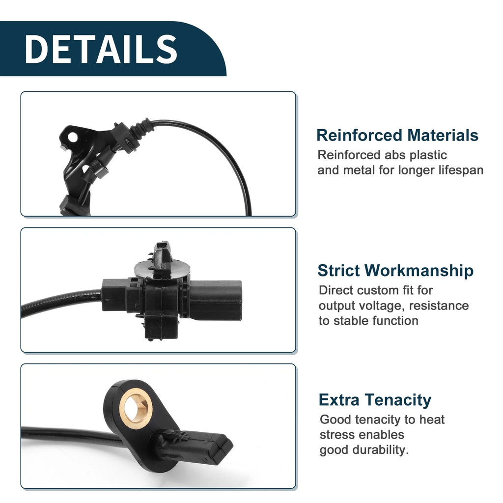 ABS Wheel Speed Sensor No. 57450-TP6-A01 for Honda Crosstour (2010–2015)