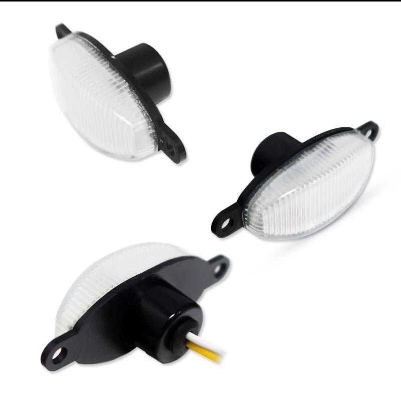 3X Clear 12-SMD Xenon White LED Front Grille Lights for Ford Raptor