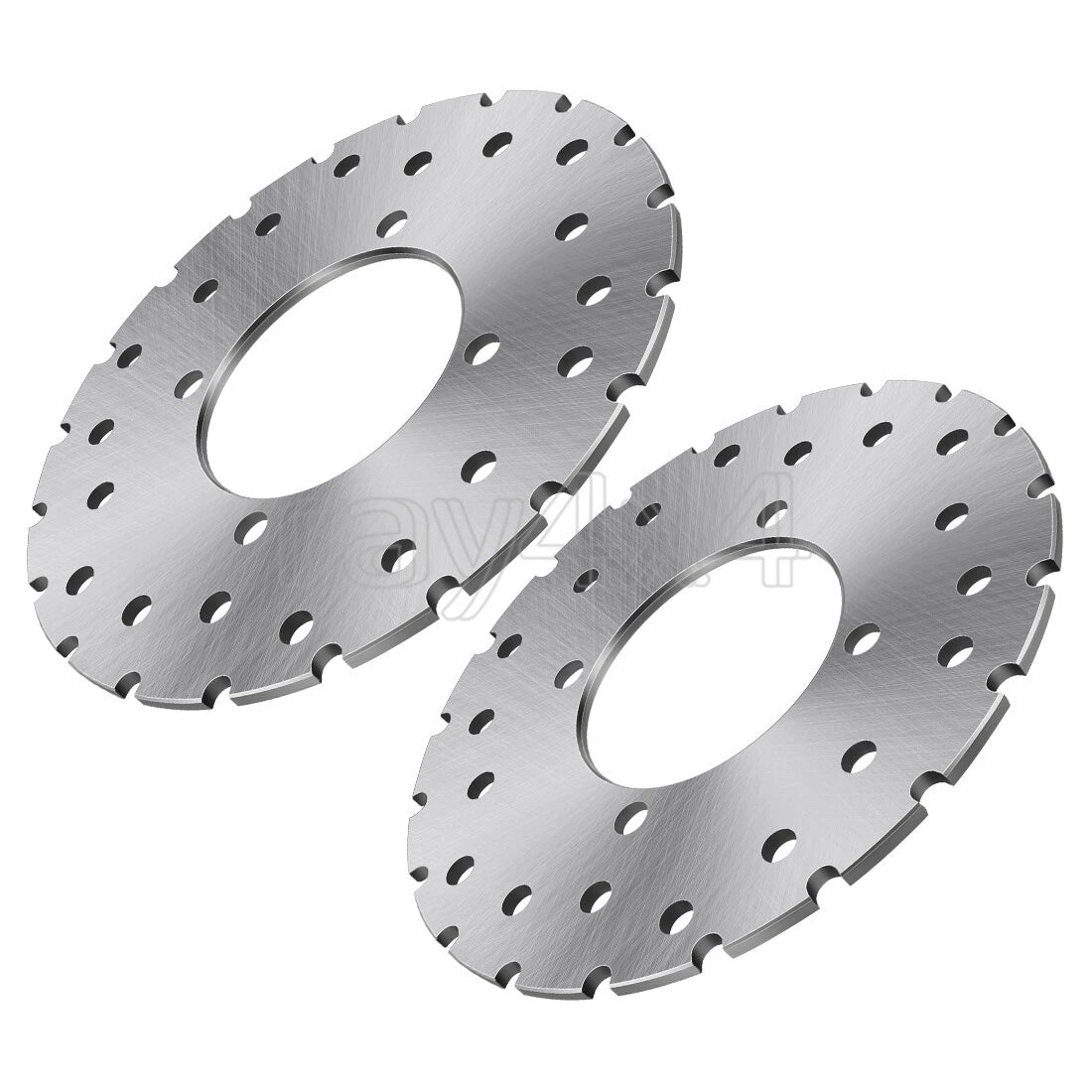 2 Front Brake Disc Rotors for Polaris Scrambler 400 500 2x4 4x4 (1999–2003) 5240035