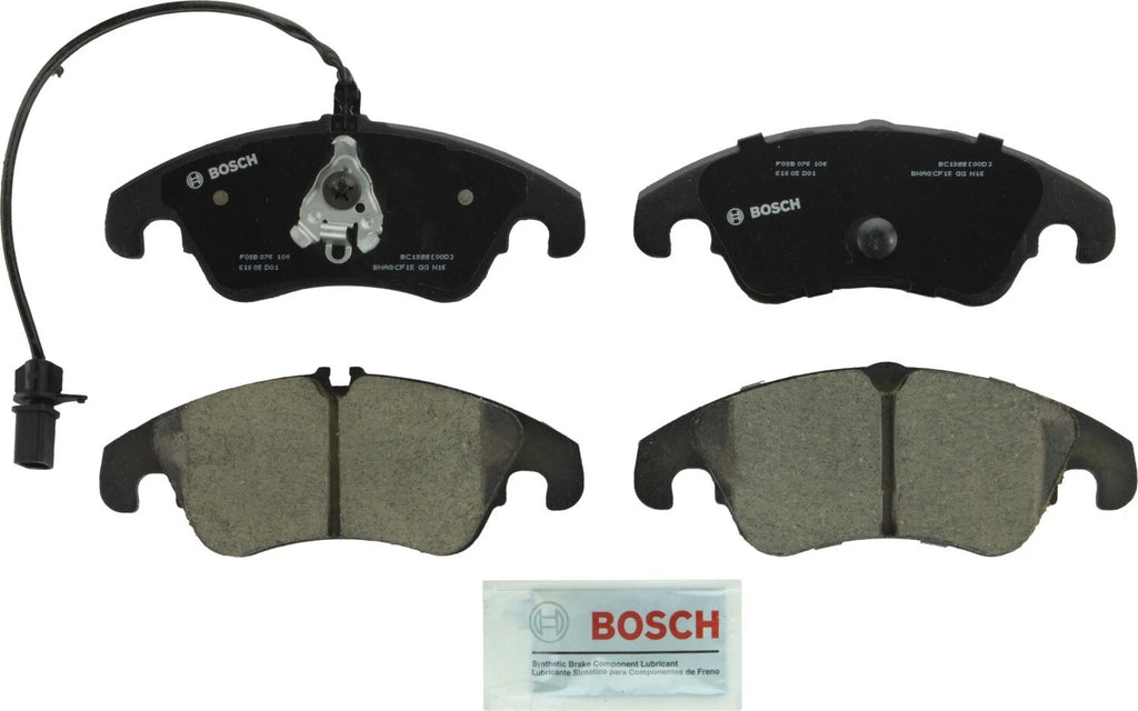Front Brake Kit 320mm Disc Rotors & Bosch Ceramic Pads for Audi A4 A5 A6 Q5 (2008–2019)