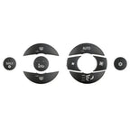 9 Pcs Black AC Control Switch Buttons for BMW Z4 (2009-2016)