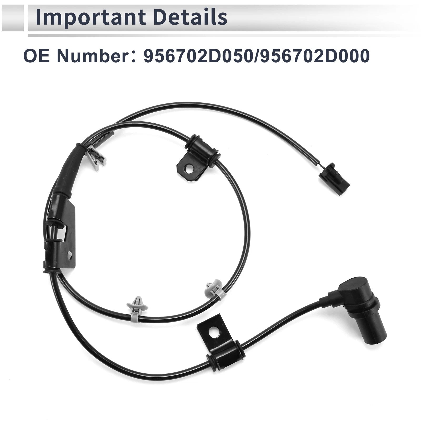 ABS Wheel Speed Sensor for Hyundai Elantra (No. 956702D050/956702D000)
