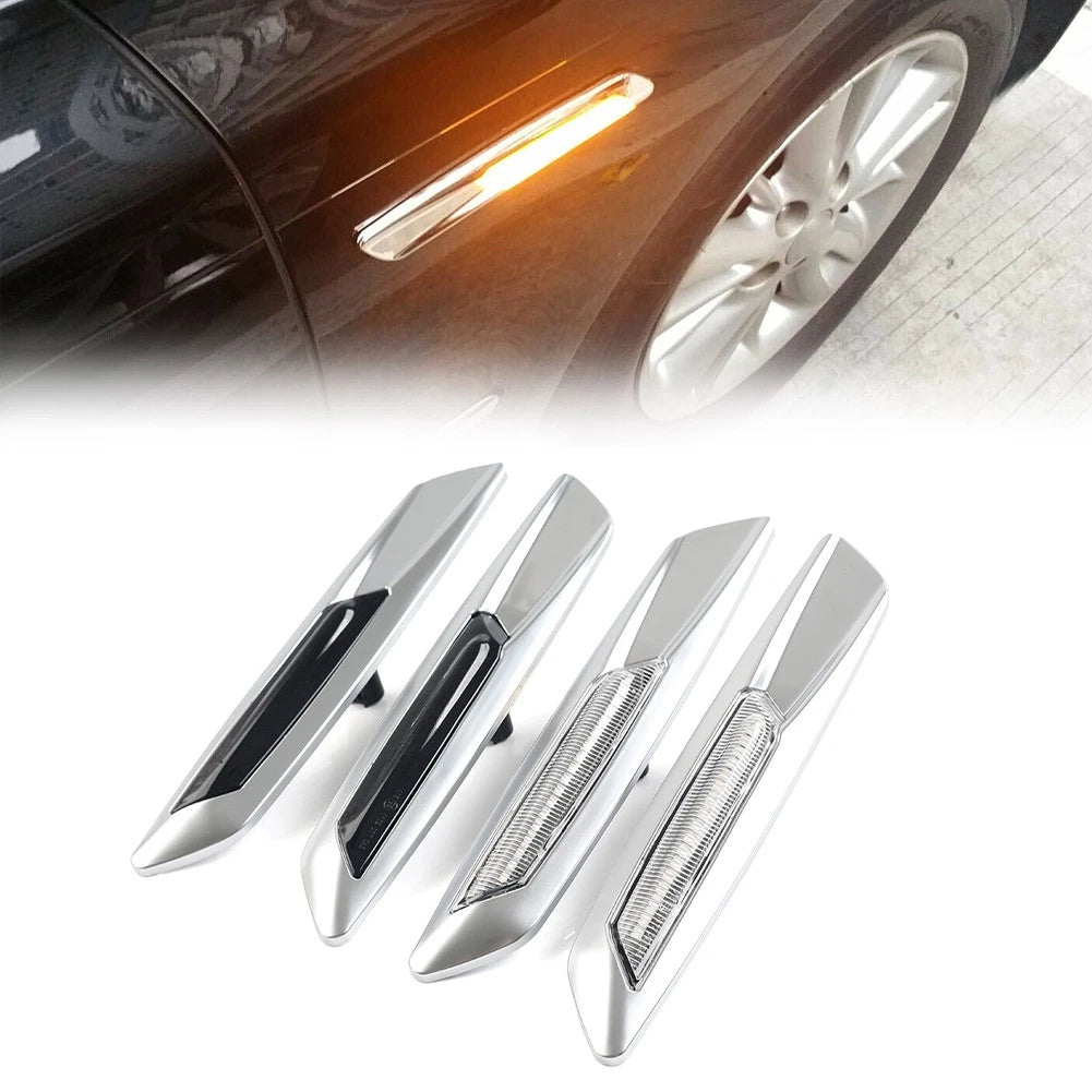 LED Sequential Front Fender Side Marker Light for BMW 1 3 5 Series (2011–2019)