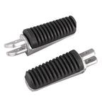 Set of 2 Front Footpegs Footrests for Yamaha YZF R6 R1 (1998–2009) Black