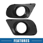 2 x Front Fog Light Grille Covers for Dodge Journey (2011-2019)