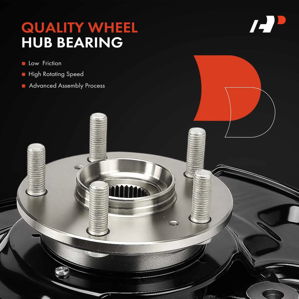 Front Left Steering Knuckle & Hub Bearing for Honda CR-V (2015–2016) FWD