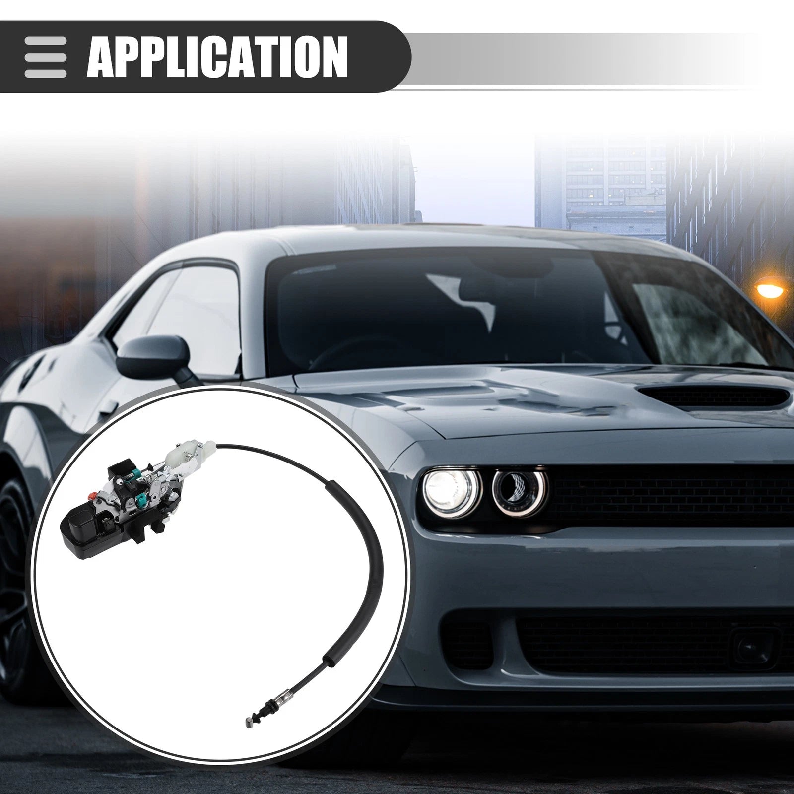 Front Left Door Latch Lock Actuator for Dodge Challenger (2011–2014)
