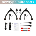 12PC Upper Control Arm Ball Joint & Tie Rod for Chevy Suburban GMC Yukon XL (2000–2006)