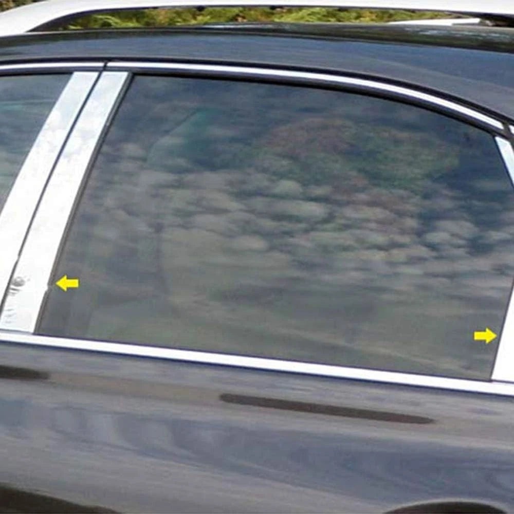 Luxury FX Chrome Pillar Post Trim Kit for Lexus RX400h (2010–2015)