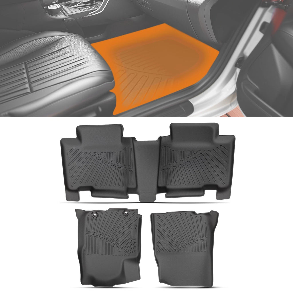Set of 4 Anti-Slip Floor Mats Liner for Toyota RAV4 (2013–2018) TPE All-Weather