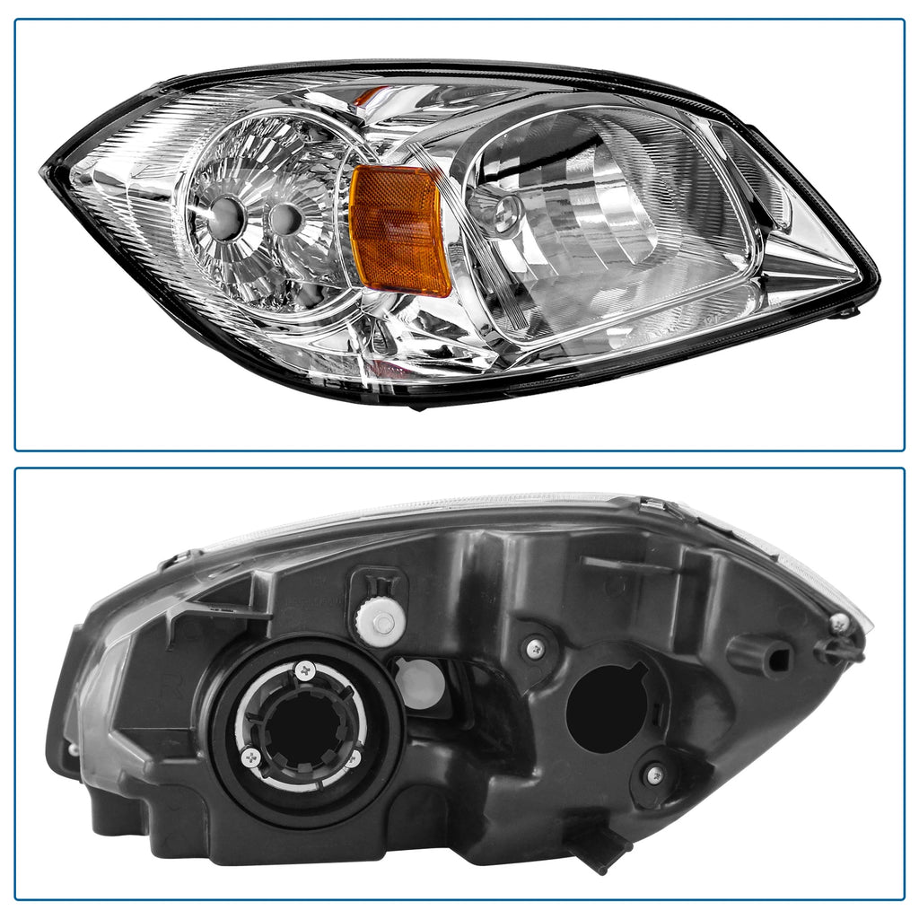 Halogen Headlight Set for Chevrolet Cobalt, Pontiac G5 (2005–2010)