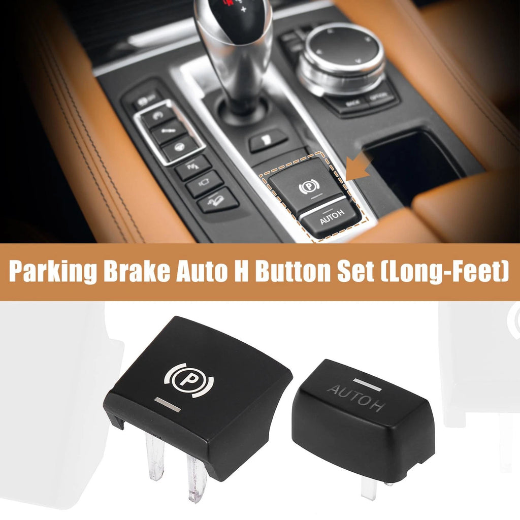 Parking Switch Brake Button Cover Kit for BMW F01 F02 F07 F10 F12 F15