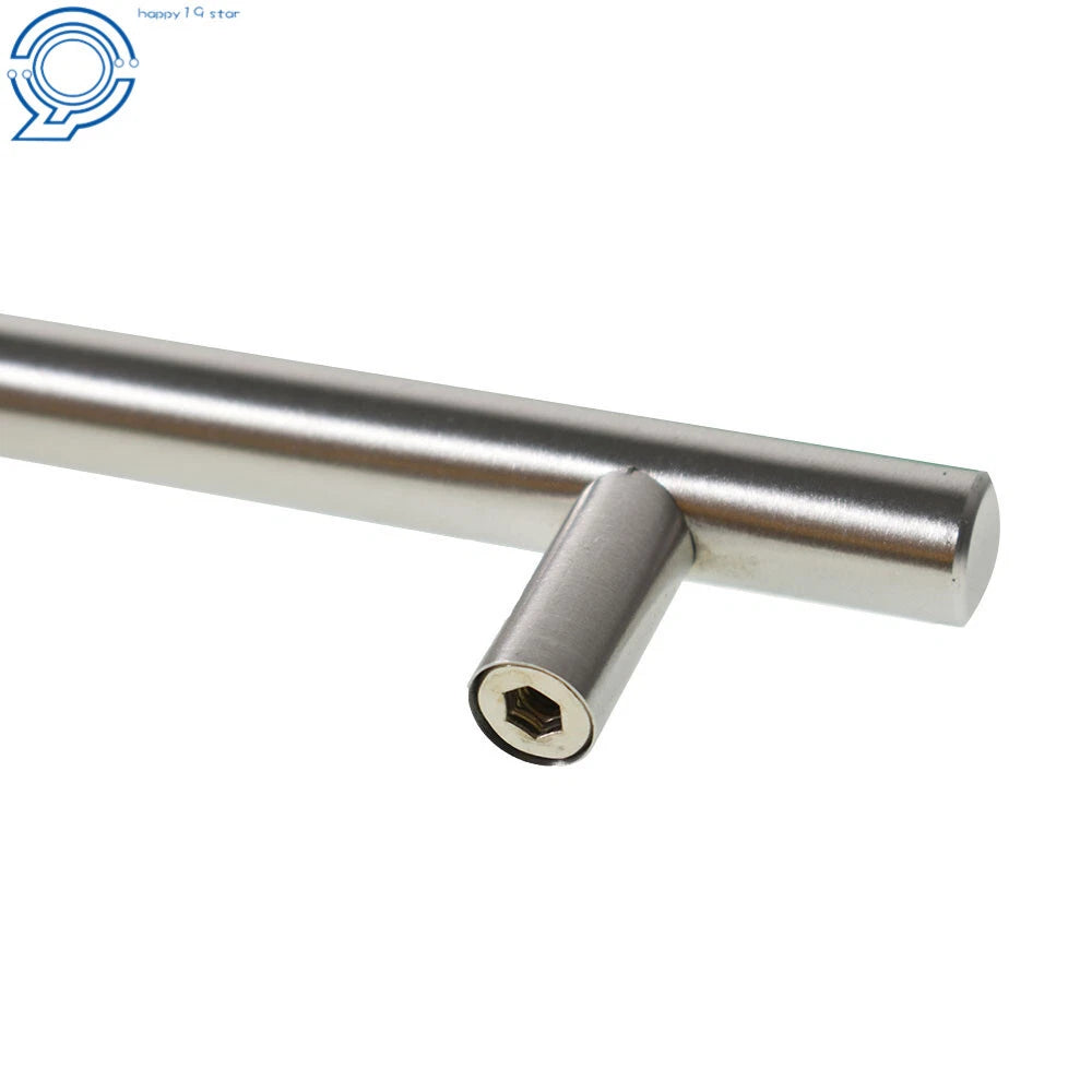 30Pack T Bar Handles for Kitchen Cabinets (Brushed Nickel)