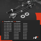 2X Front Inner Tie Rod Ends for Jeep Grand Cherokee WK (2005–2010)