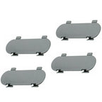 Set of 4 Roof Luggage Rack Side Rail Cover for Jeep Cherokee (2014–2019)