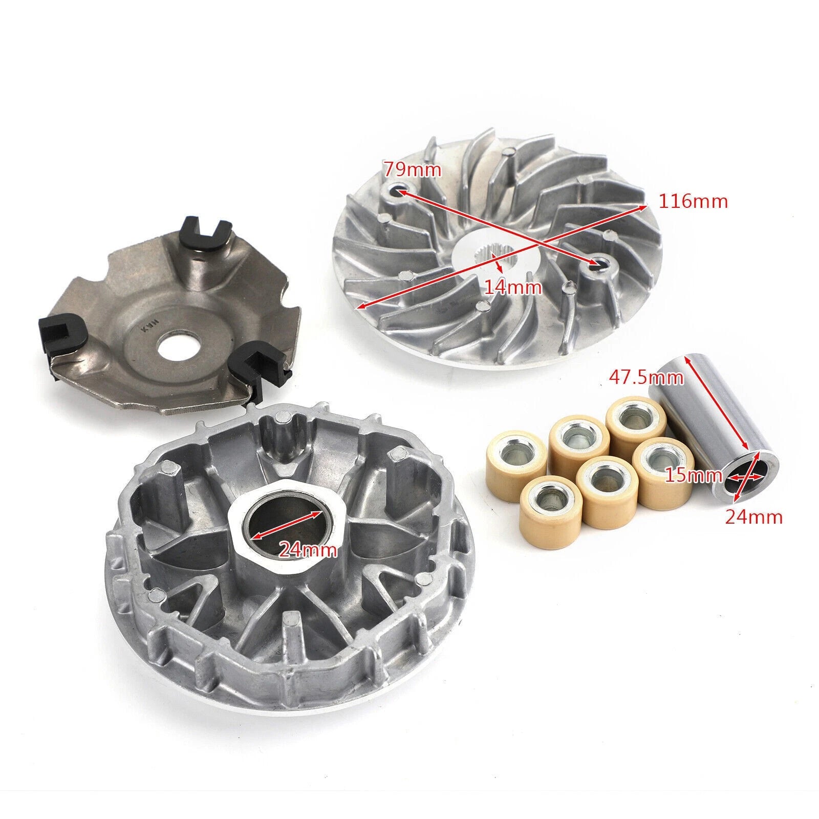 Front Clutch Variator for Honda PCX125 PCX150 (2009–2018) EY