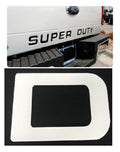 Premium Tailgate Insert Set with ABS Letters for 2008-2016 Ford F-250 Super Duty