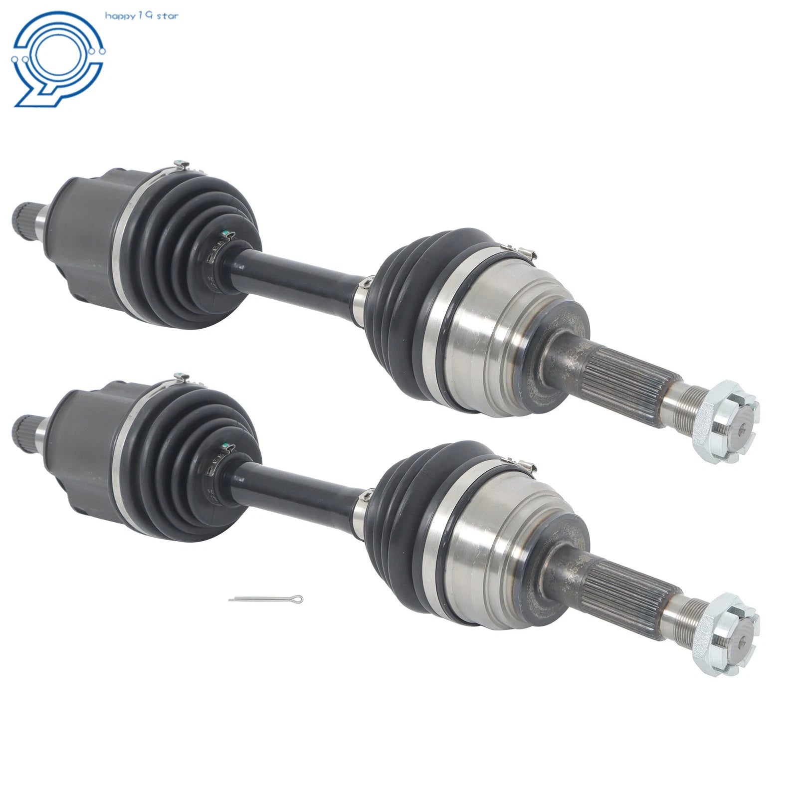 2X Front Side CV Axle Assembly for Toyota Tacoma (1995–2004), 4Runner (1996–2002) 4WD