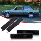 Set of 4 Smoked Bumper Side Marker Lights for BMW E32 E34 (1988–1996)