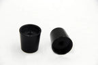 Set of 2 Billet Black Handle Bar Ends for Honda CBR (1993–2007)