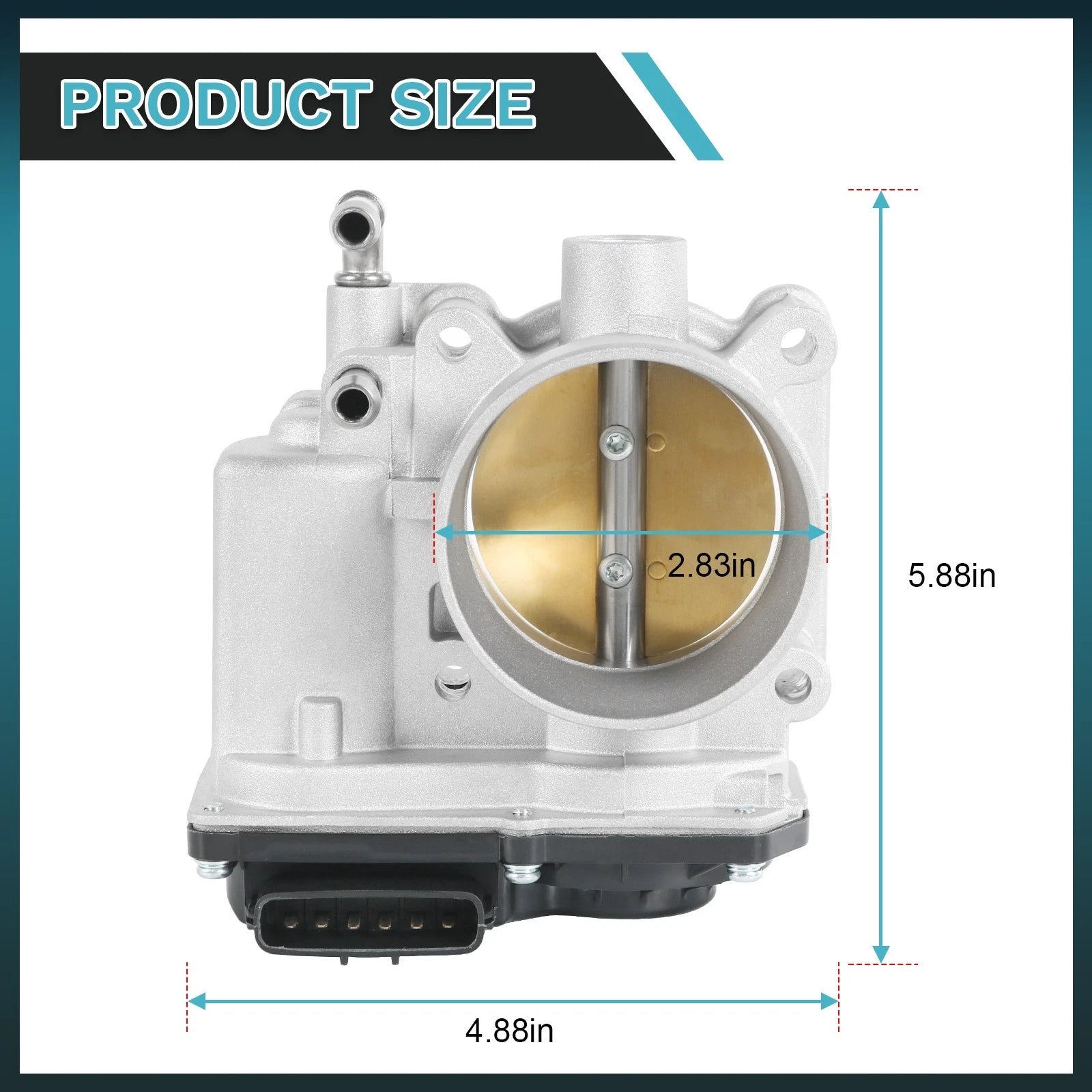 Throttle Body for Nissan Altima Rogue (2013–2019) L4 2.5L