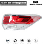 Taillight Assembly for Toyota Highlander (2014–2016) Right Side