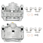 Pair Front Brake Calipers w/ Bracket for Acura CL (1997–1999)