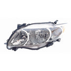 Replacement Chrome Driver Side Head Light Assembly (See compatibility Chart)
