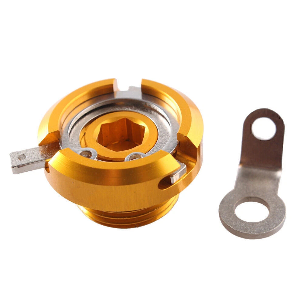 Oil Filler Cap Set for Aprilia Suzuki Moto Cagiva Gold
