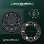 2X 1.5" Wheel Adapters 6x5.5/6x139.7 to 6x135 for Chevrolet GMC