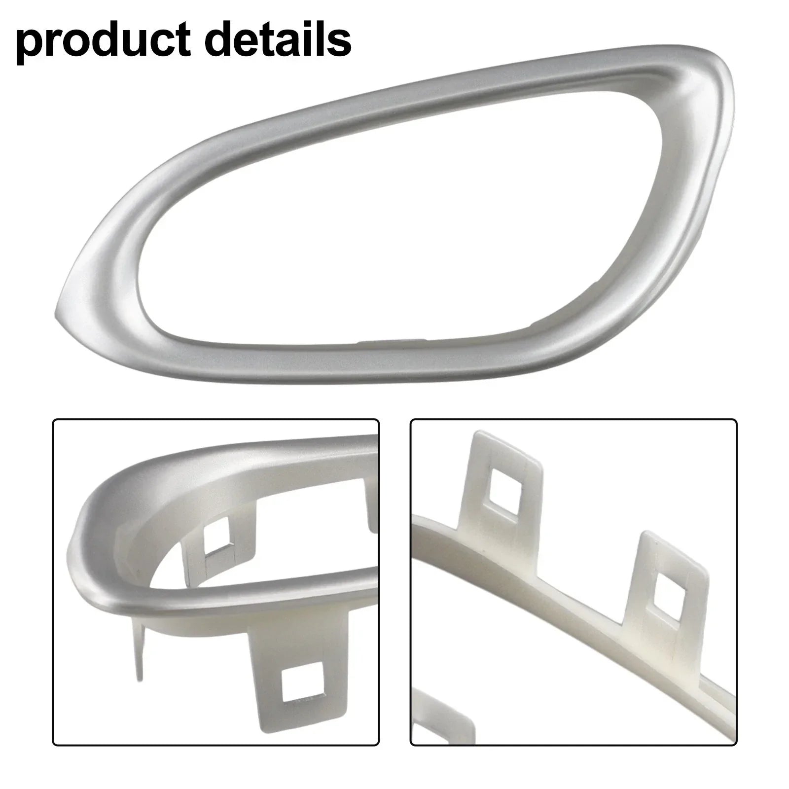 Front Left Interior Door Handle Trim Bezel for Nissan Sentra (2013–2013)