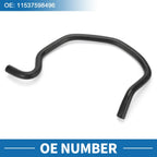 Radiator Hose 1 Pc for BMW 740Li (2013 - 2015) Rubber Black