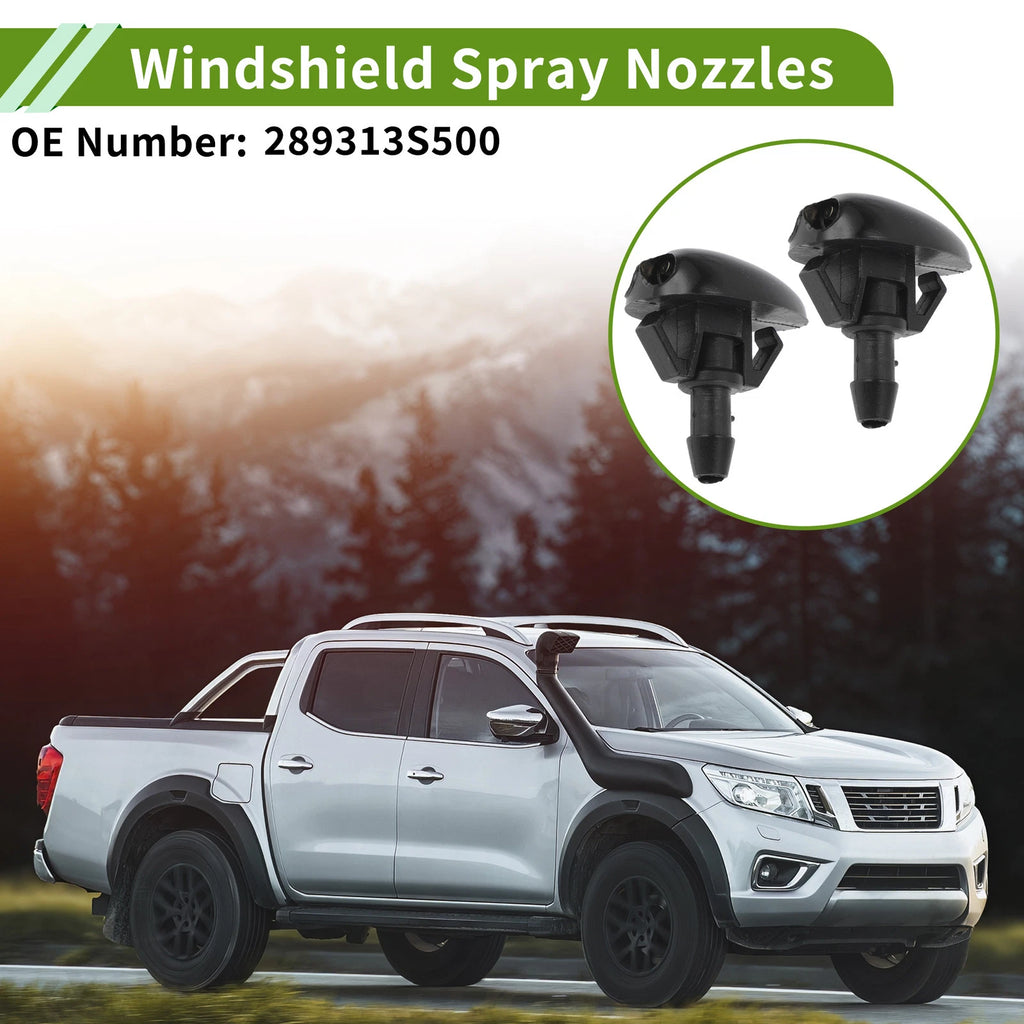 Windshield Washer Nozzle with Hose Connector for Nissan (No. 289313S500)