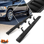 Set of 2 Aluminum Side Step Bars for Dodge Ram 1500-3500 Crew Cab (2009–2024)