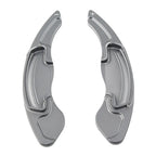 Gray Steering Wheel Shift Paddle Shifter Trim Cover for Acura MDX (2013-2018)