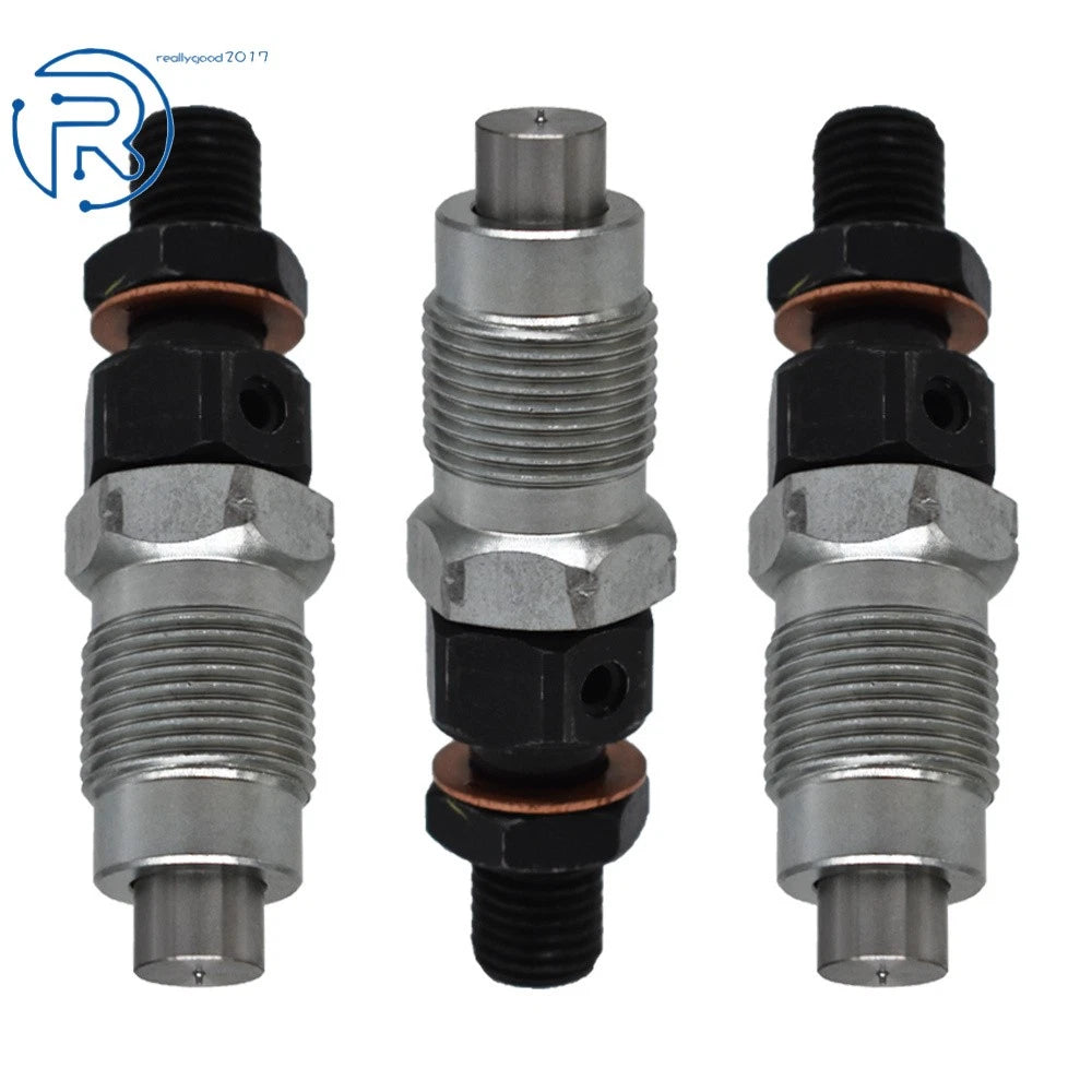 3X Fuel Injectors for Kubota D722 