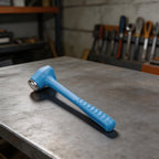 Rubber Hammer with Metal Base for Miniature Model Construction