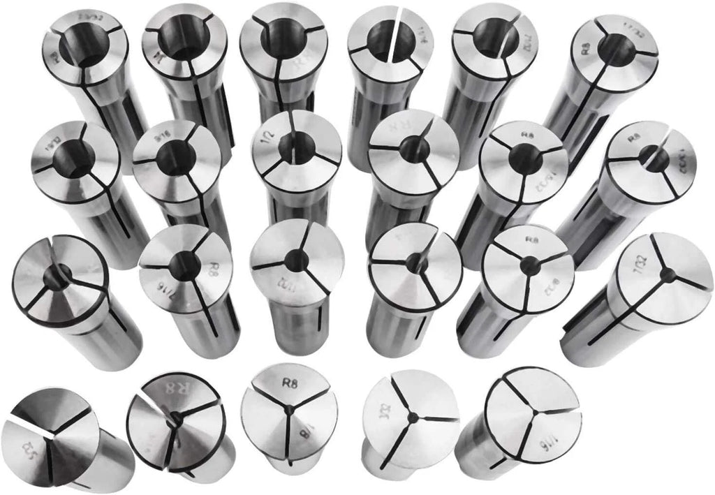 23 Piece Collet Set for Bridgeport (Fractional 1/16" to 3/4")