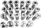 23 Piece Collet Set for Bridgeport (Fractional 1/16" to 3/4")