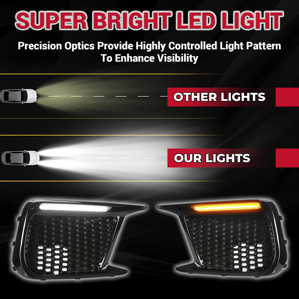 LED Fog Light Bezels for Subaru WRX STI (2018-2021)